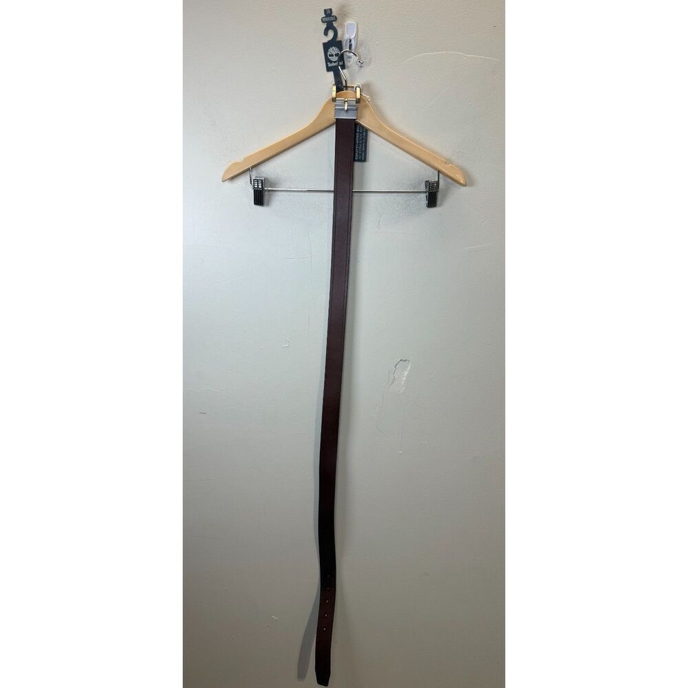Timberland Leather Reversible Belt Men’s Size 38 Brown Dress Adjustable Durable